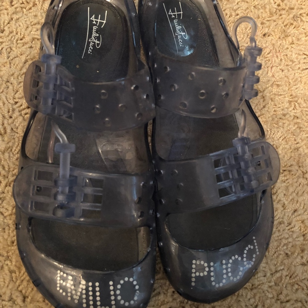 Emilio Pucci Jelly Shoes